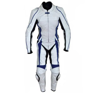 เสื้อแจ็กเก็ตและกางเกงหนังแท้สำหรับมอเตอร์ไซค์ชุดมอเตอร์ไซด์ - Product Image 1