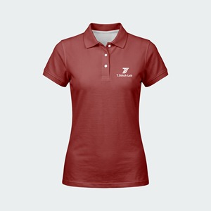 Polo pour femme en coton 100% à manches courtes, coupe classique, couleurs unies, qualité supérieure, prix de gros, vêtements décontractés d'été - Product Image 5