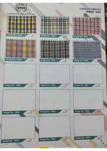 Tela de Camisa a Cuadros 100% Algodón de Alta Calidad, Material Textil para Uniformes Escolares con Diseño a Cuadros, Calidad de Exportación Duradera - Product Image 3