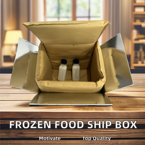 Cajas de cartón corrugado para alimentos congelados impresas a medida - Product Image 4