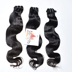 100% Natural Black Cuticle Aligned Deep Wave Hair <b>Extensions</b> for Women <b>Cheap</b> Vietnamese Raw Indian Chemical Processing Free - Product Image 3