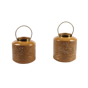 Modern Style Black Coated Metal Lantern Hot Selling Indoor Living Home & Hotel Decoration Different Sizes for Christmas Occasion - Product Image 3