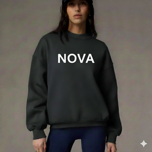 เสื้อไหมพรมคอเต่าทรงหลวมสไตล์โมเดิร์นสำหรับผู้หญิง ใส่สบาย ระบายอากาศ แห้งเร็ว เหมาะกับฤดูหนาว สไตล์ลำลองในเมือง ให้ความอบอุ่นในชีวิตประจำวัน - Product Image 1