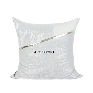 Dark Blue & Golden Lines Unique Design Decoration Fancy Luxury Home Ware <b>Bed</b> Pillows <b>Comfortable</b> Textiles For Home Supplies - Product Image 6