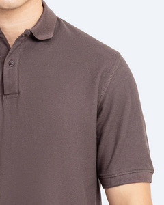 Chemise décontractée imprimée de qualité supérieure pour hommes, manches courtes, coupe classique, tissu en coton tricoté 220g, séchage rapide, broderie de logo personnalisée - Product Image 3