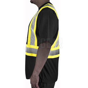 T-shirt de travail de haute qualité 100% T-shirt de travail en polyester Meilleur prix T-shirt de travail Vente en ligne pour les hommes - Product Image 4