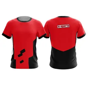 Großhandel Custom Thai Quality E Sport trikot Hot Selling 100% Polyester Sublimation Beliebtes zweifarbiges E-Sport trikot