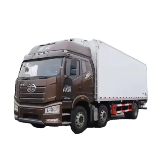 25 tấn faw thương hiệu DIESEL xe tải lạnh với đơn vị lạnh tốt trong bán tốt