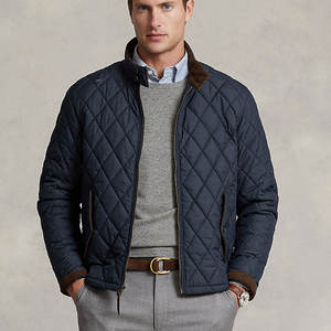 Mens Puffer Veste Matelassée Rembourré Hiver Chaud Zip Up Bulle Pleine Zip Bomber Manteau - Product Image 2