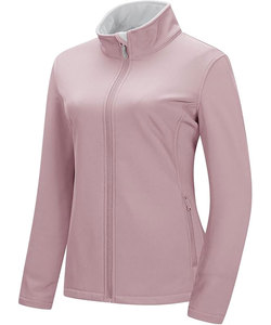 Coupe-vent imperméable léger pour femme Veste Softshell Doublure polaire Respirant pour la course à pied chaude Randonnée Auto Racing Wear - Product Image 1