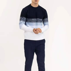 Mode Streetwear hommes col rond sweat hommes coton surdimensionné sweat blanc français éponge pas cher prix sweat - Product Image 3