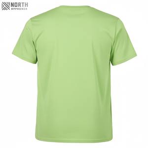 Camiseta Extra Grande de Peso Pesado con Logotipo Personalizado Bordado, Estilo Urbano, Cuello Redondo, Corte Cuadrado, Camisetas Estampadas para Hombre - Product Image 4