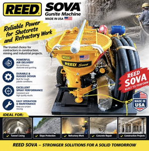 LIMITIERTES GROSSHANDELSANGEBOT Reed Lova/Sova Gunite/Guncrete Spritzbetonpumpe zu verkaufen - Product Image 5