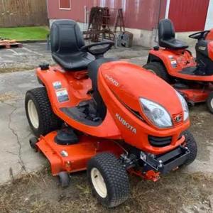 Tracteur de jardin diesel Kubota GR2120 21 CV, tondeuse autoportée, équipement pour pelouse - Product Image 1