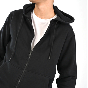 Venta al por mayor de alta calidad 100% algodón Casual hombres invierno Sudadera con capucha personalizada de gran tamaño sudaderas capucha cremallera 6XL transpirable polar - Product Image 2