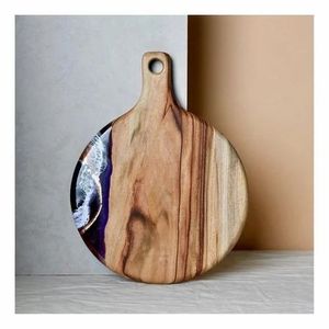 Planche à découper rectangulaire en bois-Ustensiles de cuisine Antibactérien Passe au lave-vaisselle Taille personnalisable pour la maison et le restaurant - Product Image 3