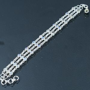 925 Sterling Silver Tennis <b>Bracelet</b> <b>Women</b> Trendy Handmade Gift with Third Party Appraisal - Product Image 2
