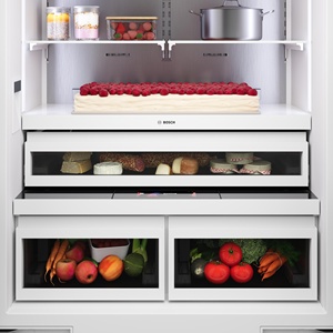 Refrigerador Inteligente Eléctrico de 36 Pulgadas 2026 B36BT130NS con Congelador Inferior de 20.1 Cu. Dispensador de Agua Interno con Capacidad Total de Ft. - Product Image 3