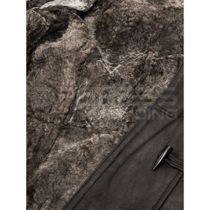 2025 Phong Cách Phụ Nữ Thoáng Khí Dài Lông Cừu Áo Khoác Và Blazer Mới Nhất Giá Bán Buôn Thoáng Khí Da Cừu Da Lông Cừu Áo Khoác - Product Image 6