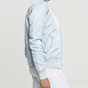 Qualité supérieure Blouson d'aviateur personnalisé en satin léger pour femmes Nouveau style de vestes d'hiver en satin tricoté pour femmes - Product Image 3