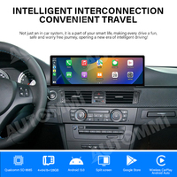 Pantalla Android E92 para Auto de 14.9 Pulgadas, CarPlay Inalámbrico, Android Auto, Reproductor de DVD con Bluetooth para BMW, Pantalla para Auto 2004-2007