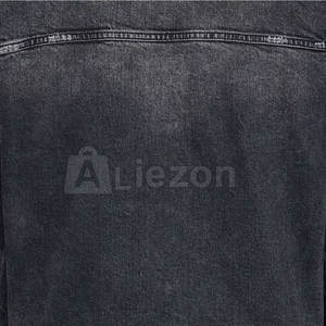 Chaqueta vaquera para hombre hecha a medida de gran tamaño más vendida Chaqueta vaquera para hombre de último diseño a precio barato - Product Image 5