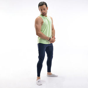 Customized Men Oversized Streetwear Acid <b>Washed</b> Rhinestone Tank Top Summer Wear Breathable Quick Drying Unisex Wear Tank Top - Product Image 2