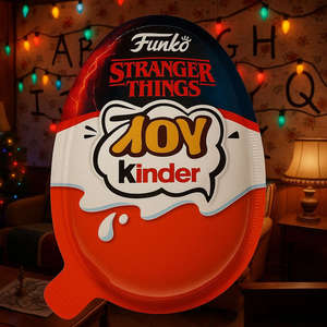 Proveedor Directo de Huevos de Chocolate Kinder Joy de Stranger Things con Juguete Sorpresa, Dulces Coleccionables con Licencia para Niños y Fanáticos - Product Image 2