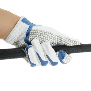 Guantes de golf cómodos y transpirables de servicio OEM, correa ajustable personalizada, piel de oveja, nuevo estilo, guantes de golf duraderos antiimpacto - Product Image 5