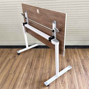 Minimally Designed <b>Foldable</b> Office <b>Table</b> <b>with</b> Iron <b>Legs</b>-SAIL HBMS008 - Product Image 5