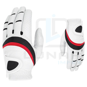 Gants de golf en cuir Cabretta blanc nouveau Design gants en cuir pour joueurs professionnels gauchers pour hommes avec gants de golf respirants - Product Image 2