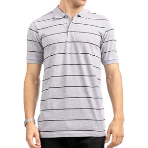 Polo de talla grande para hombre, camisa informal con estampado personalizado, servicio OEM - Product Image 5