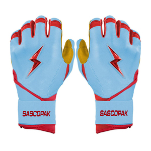 Gants de frappe de baseball en cuir premium avec poignée Boost et longue sangle de poignet pour adulte OEM/ODM Bruce Bolt - Product Image 4