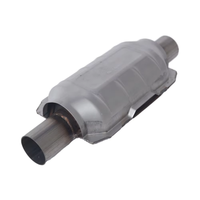 Catalisador Universal de Aço Inoxidável de Alta Vazão 2.25" 2.5" 3" para Sistema de Escape Automotivo