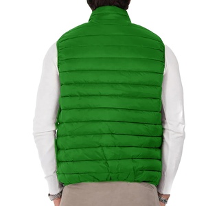 Veste sans manches matelassée en duvet de canard pour homme, taille régulière, logo imprimé personnalisé, respirante, légère, pour l'hiver - Product Image 2