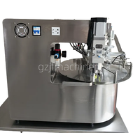 Machine semi-automatique d'emballage de sac de jus de liquide souple de poche de bec de remplissage Doypack moteur de remplissage de capsulage d'étanchéité