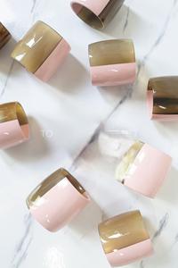 Porte-serviettes en corne de buffle, forme ronde, porte-serviettes pour hôtels de luxe, restaurants et tables de mariage, haute qualité - Product Image 5