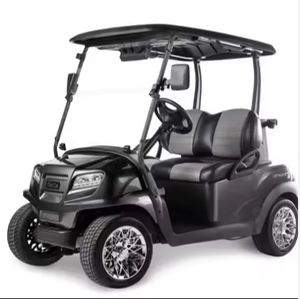 Offre spéciale CLB Custom Voiturette de golf 2/4 places Argent Noir Prête à être expédiée - Product Image 2