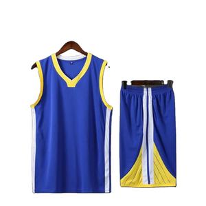 Ensemble de maillots de basket-ball de haute qualité, respirant, léger et durable, pour hommes, équipe de club, uniformes d'entraînement de basket-ball professionnels, séchage rapide - Product Image 2
