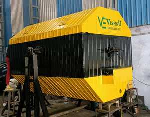 เครื่องขึ้นรูปร็อคแอนด์โรลแบบหมุนสำหรับอุตสาหกรรม100% เตาอบปิดสำหรับพลาสติกคุณภาพสูงส่งออกโดยผู้ผลิต - Product Image 2