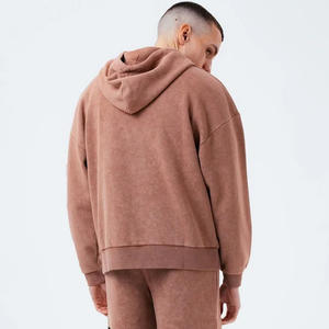 Sweats à capuche élégants à épaules tombantes pour hommes avec impression personnalisée Sweatshirts surdimensionnés Coupe confortable Parfait pour Streetwear - Product Image 5