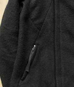 Suéter de lana con cremallera completa de punto personalizado para hombre Chaqueta de invierno de patrón sólido en Tallas grandes - Product Image 5