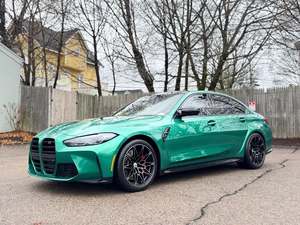 บีเอ็มดับเบิลยู เอ็ม3 คอมเพทิชั่น xDrive AWD ปี 2024 สีเขียวสวยงาม รถมือสอง พร้อมหลังคาซันรูฟ สตาร์ทเครื่องยนต์จากระยะไกล เบาะหนัง ล้อแม็กซ์ ระบบนำทาง - Product Image 2