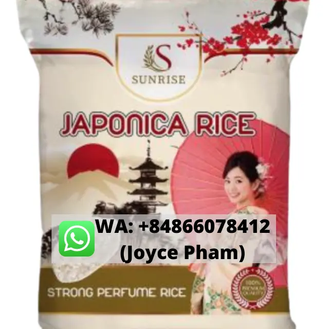 라운드 Japonica 쌀 베트남 라운드 곡물 쌀 직접 공장에서 베트남 새로운 작물 2022 - WA 0084866078412