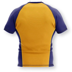 Uniforme de Rugby, Fabricación OEM, Impresión Digital Profesional, Conjunto de Camiseta y Pantalones Cortos Unisex, Transpirable, Secado Rápido, Ecológico, 100% - Product Image 2