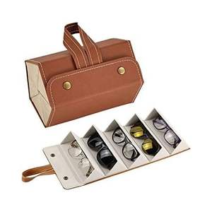 Porte-lunettes mural élégant en cuir, design français FD0000155, pour la présentation dans le salon - Product Image 4