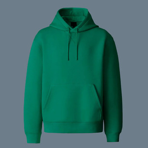 Sudadera con capucha con bordado personalizado Unisex 400gsm Puff estampado francés Terry alta calidad 100% algodón orgánico suéter de gran tamaño hombres Sudadera con capucha - Product Image 1