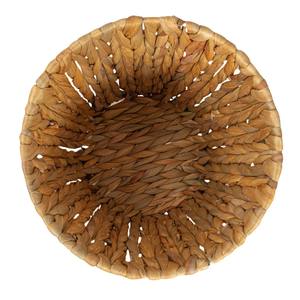 Handwoven <b>Round</b> Water Hyacinth Waste <b>Basket</b> with Plastic Liner Handmade Storage <b>Basket</b> Wholesale eco-friendly Made in Vietnam - Product Image 5