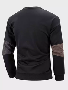 Best Style Wholesale Price Winter Solid Color Custom Printing <b>Black</b> Color <b>Fleece</b> 100% High Quality Eco-Friendly Sweatshirt for - Product Image 4