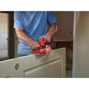 Cepilladora Eléctrica Portátil de 18V con Guía de Borde Inclinado de 3-1/4 Pulgadas, hasta 14,000 RPM, Herramienta sin Accesorios, para Proyectos de Bricolaje - Product Image 1